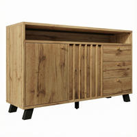 SIDEBOARD 120cm in Dunkler Eiche - Sonoma Eiche, Holzwerkstoff (120/85/40cm) - Urban Meuble