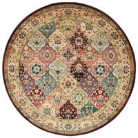 WEBTEPPICH Gabiro 208 240x240 cm - Rot, Textil (240/240cm) - THEKO