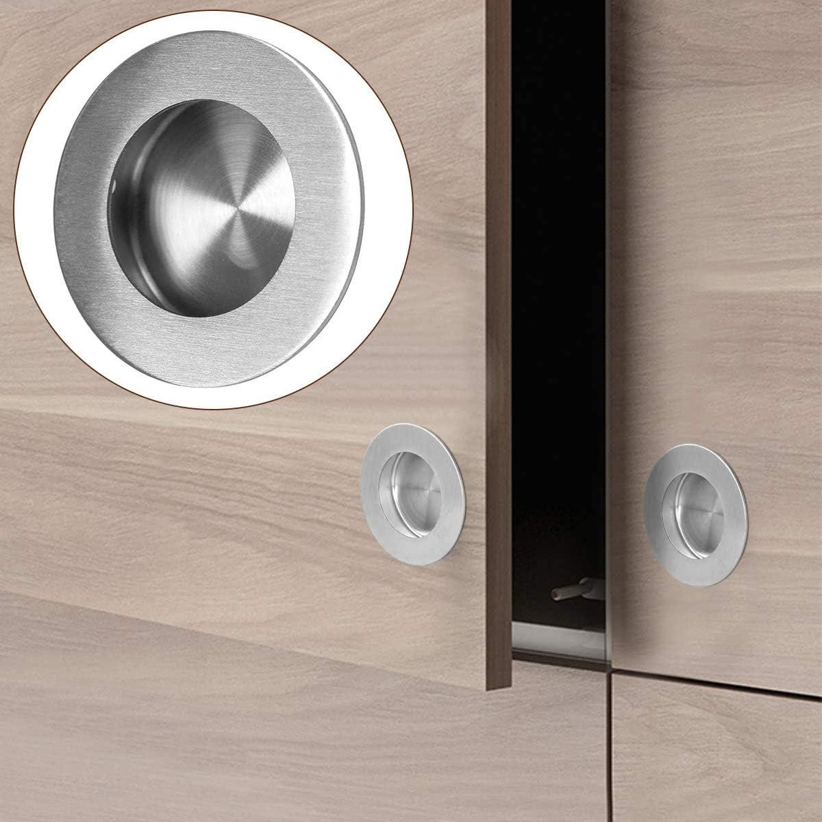 MÖBELGRIFF 4er-Set - Silberfarben, Metall (6/1.5/6cm)