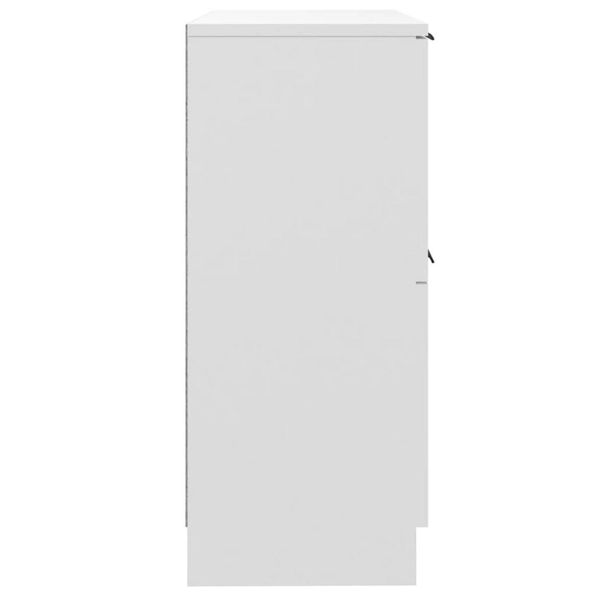 SIDEBOARD mit 2 Türen 30/30/70 cm aus Holzwerkstoff Weiß - Weiß, Holz (30/70/30cm) - vidaXL