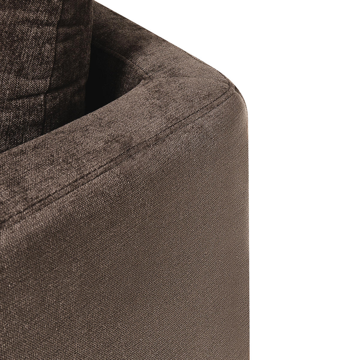 POHOVKA 2-místná Žinylková látka Tmavě hnědá Gimo - tmavě hnědá, textil (149/83/80cm) - Beliani