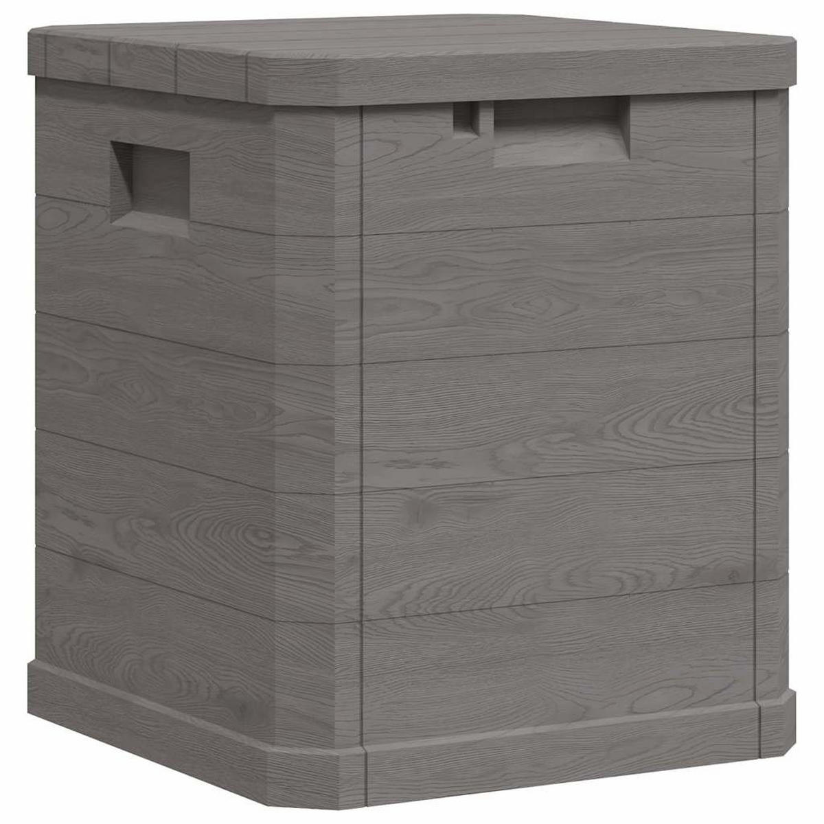 GARTEN-AUFBEWAHRUNGSBOX 90 L Braun - Braun, Kunststoff (42.5/50/44cm) - vidaXL
