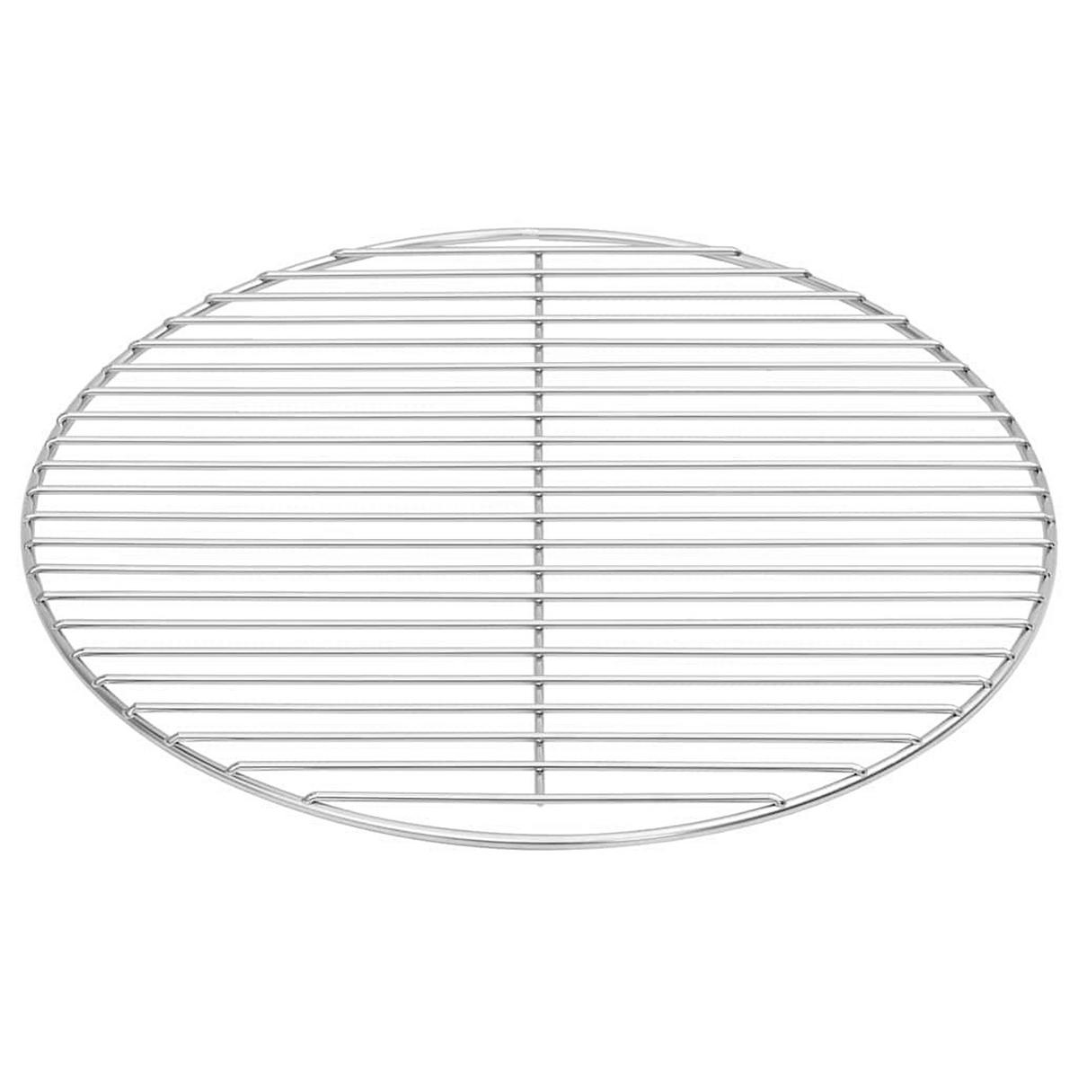 GRILLROST Silber 43/43 Cm Edelstahl - Silberfarben, Metall (43/43cm) - vidaXL