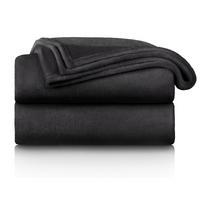 KUSCHELDECKE Anton 220/240 cm, Anthrazit - Anthrazit, Textil (220/240cm) - Blumtal