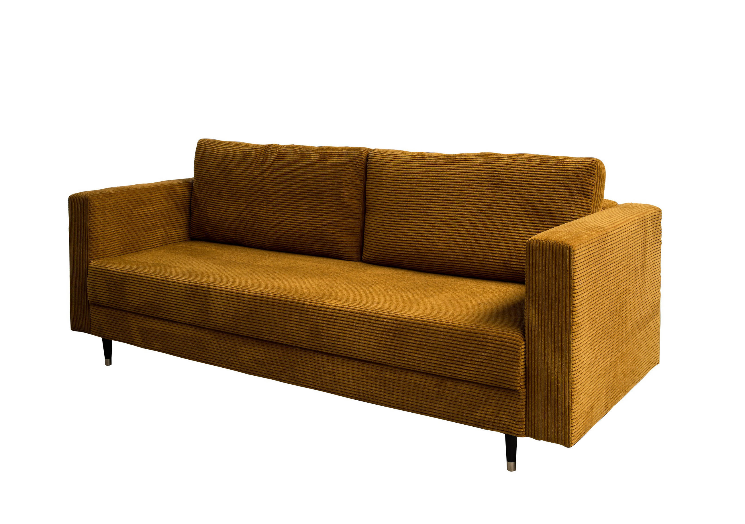 SITZSOFA Senfgelb SONTI Ausziehbar - Gelb, Textil (232/93/96cm) - Sepro Meble