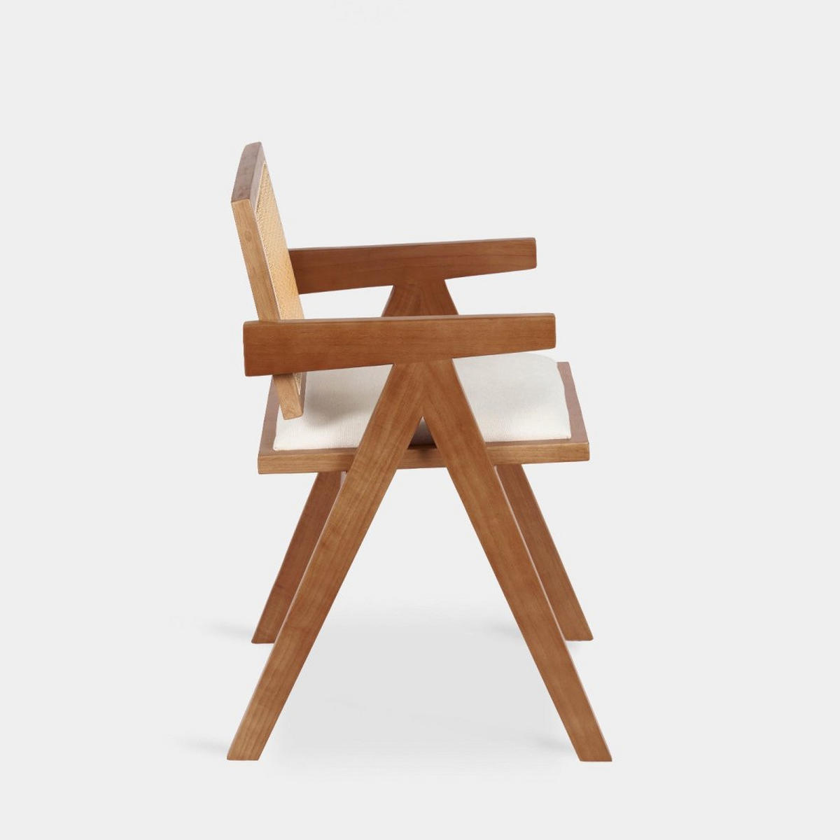 ESSZIMMERSTUHL Nelha Walnuss 61 cm x 79 cm - Walnussfarben, Textil (61/79/60cm)