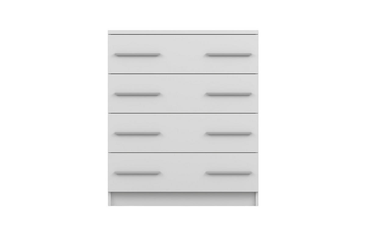 JUGENDZIMMER-SET TILL 04 PLUS 4-teilig in Weiß matt - Weiß, Holzwerkstoff (410/200/61cm) - Deine Möbel 24