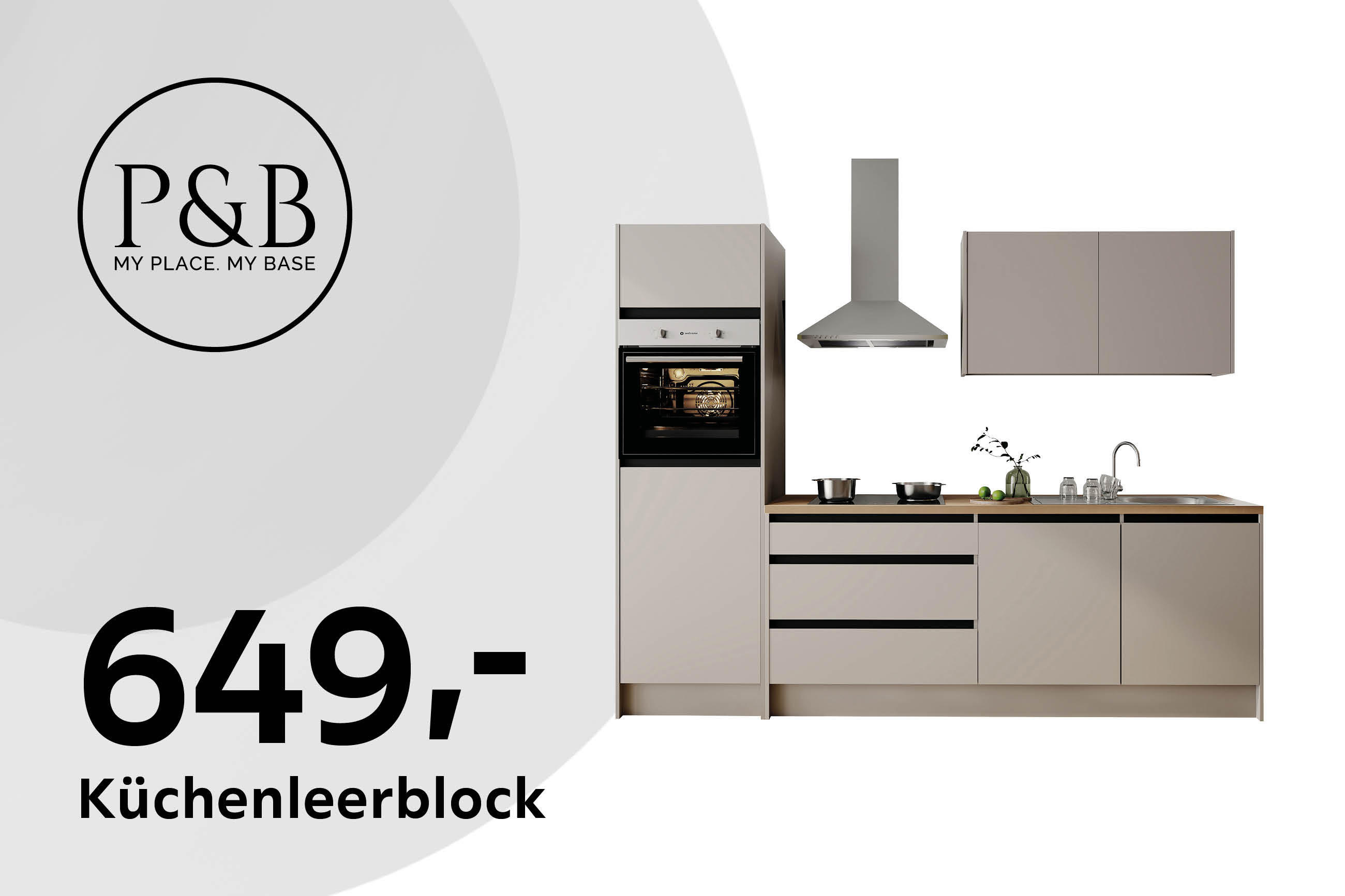 Küchenleerblock von P&B für 649 €