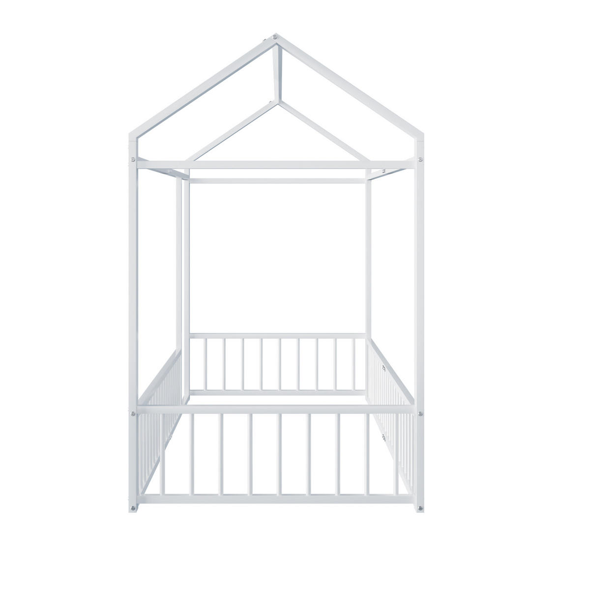 FOTOLIU PUF ergonomic din chenille și spumă cu memorie - alb, metal (204/170.5/94cm) - Urban Meuble