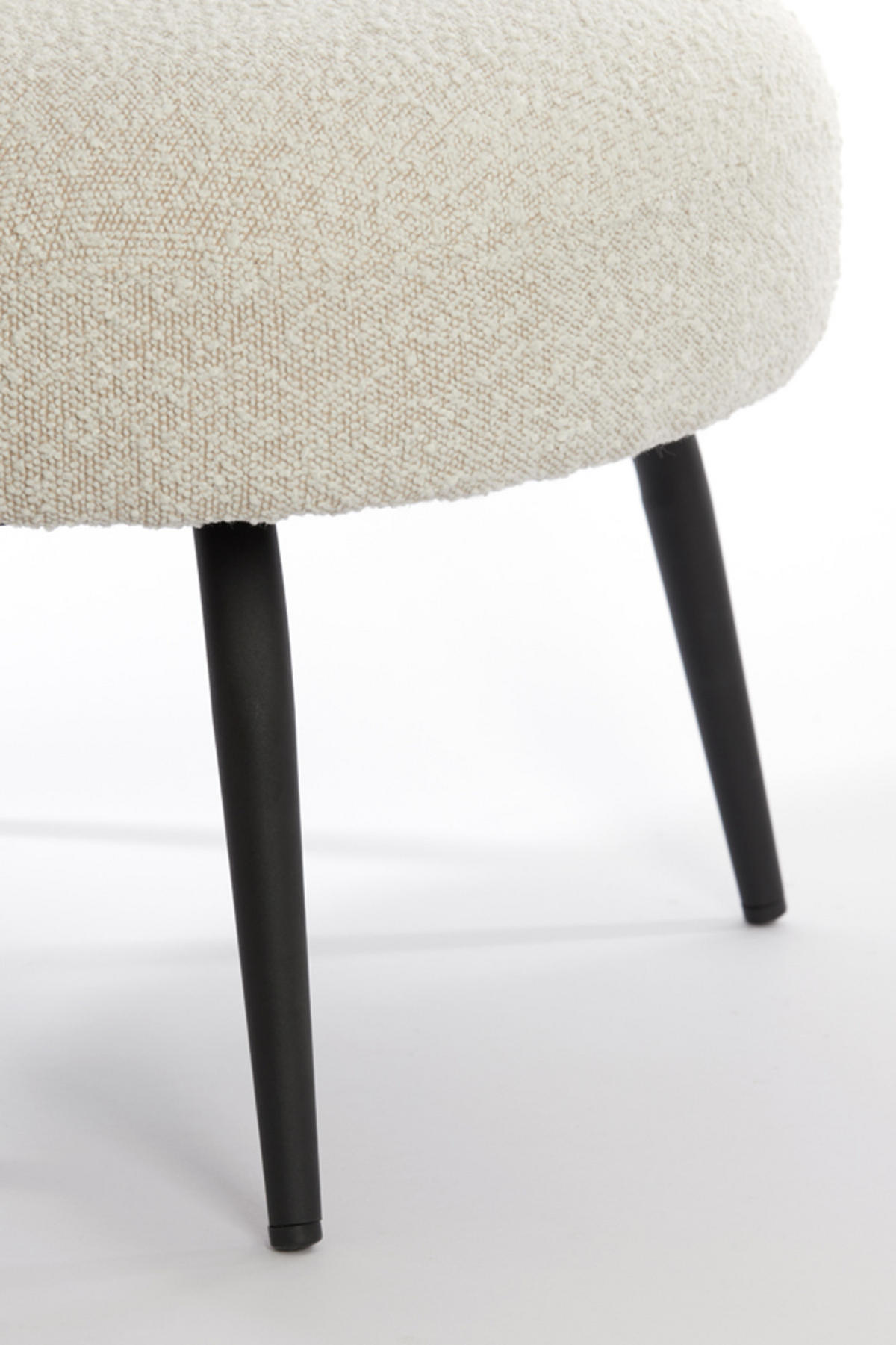 SESSEL Dieyda Braun 68/67/72 cm - Weiß, Textil (67/72/68cm) - Light & Living