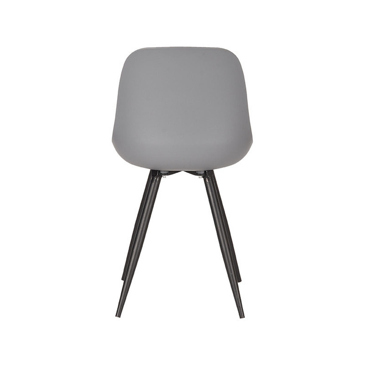 ESSZIMMERSTUHL Monza Grau 54/46/88 cm 2er-Set - Grau, Kunststoff (46/88/54cm) - LABEL51