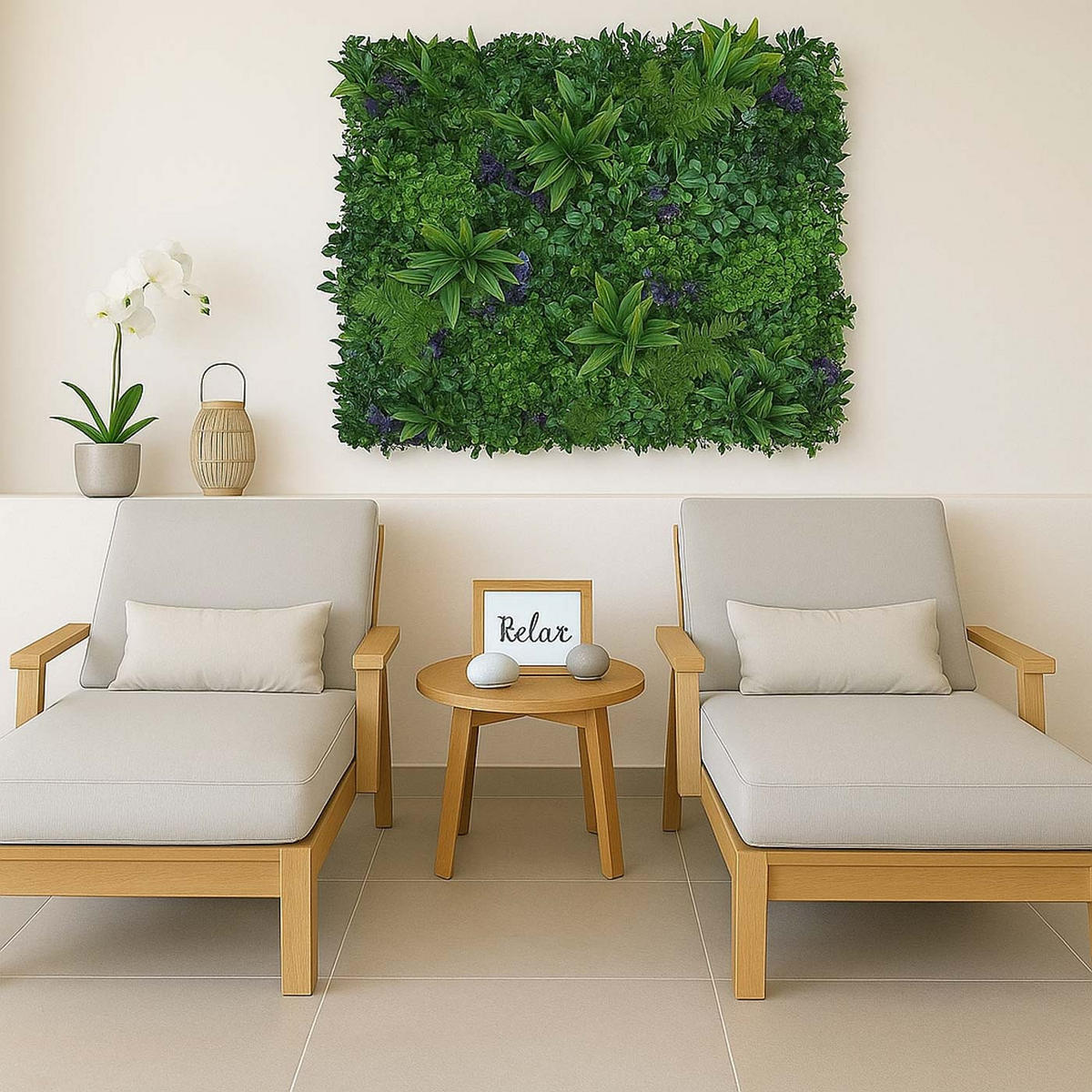 STĚNOVÝ PANEL Modrozelený - petrolejová, plast (50/15/50cm) - MCW