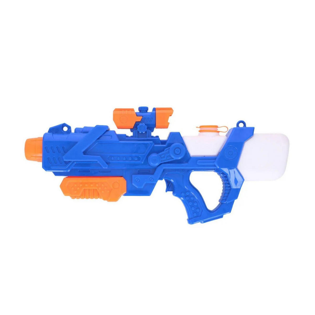 WASSERPISTOLE 2er Set 49 cm Blau Grün, Wasserblaster, Wasserspielzeug, Poolspielzeug, Strandspielzeug, Gartenspielzeug, Outdoor Spielzeug, Sommer - Blau/Weiß, Kunststoff (50/25/10cm) - Sena