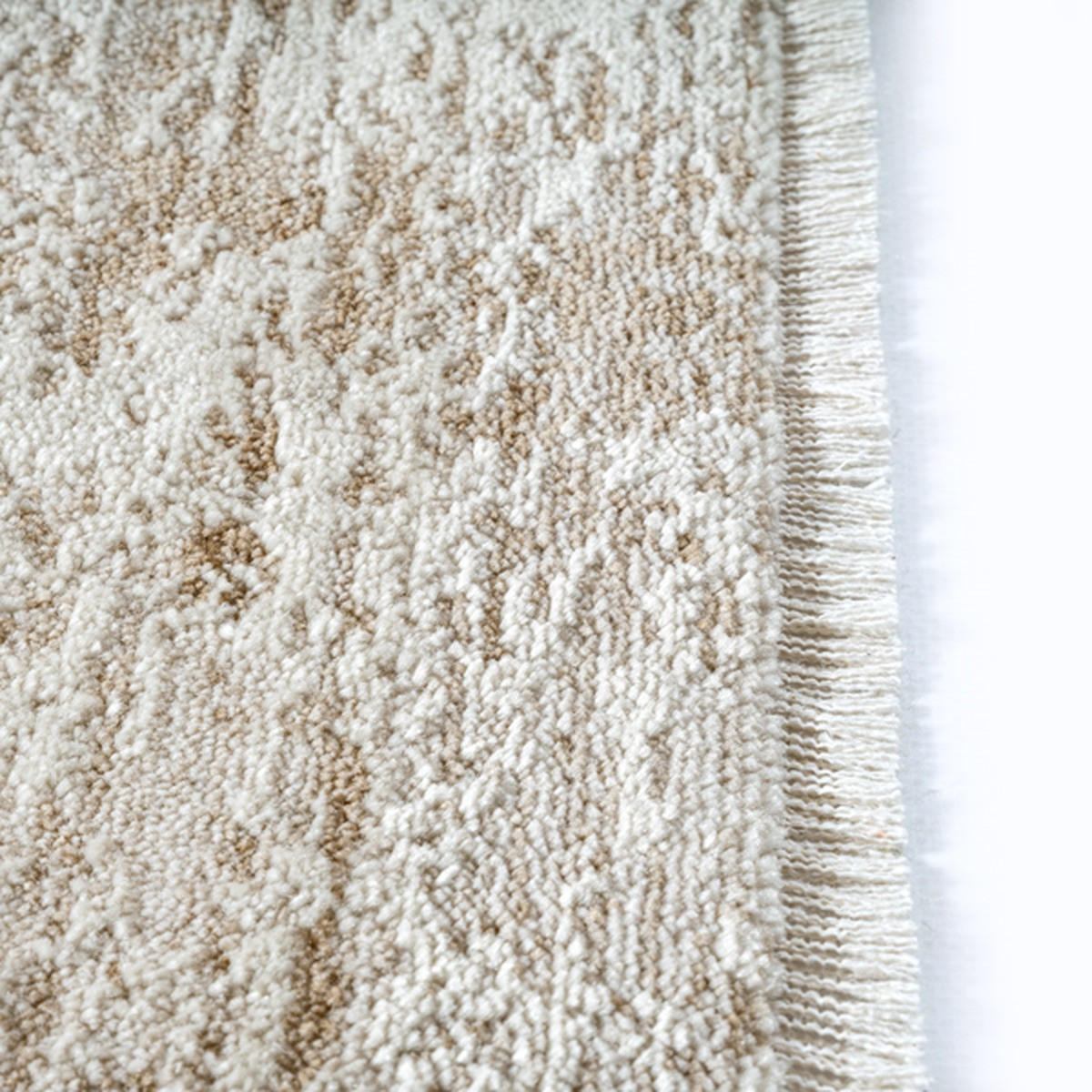KURZFLORTEPPICH Abstrakt SCRIVIA Polypropylen Beige 160 x 230 cm - Beige, Textil (160/230cm) - KADIMA DESIGN