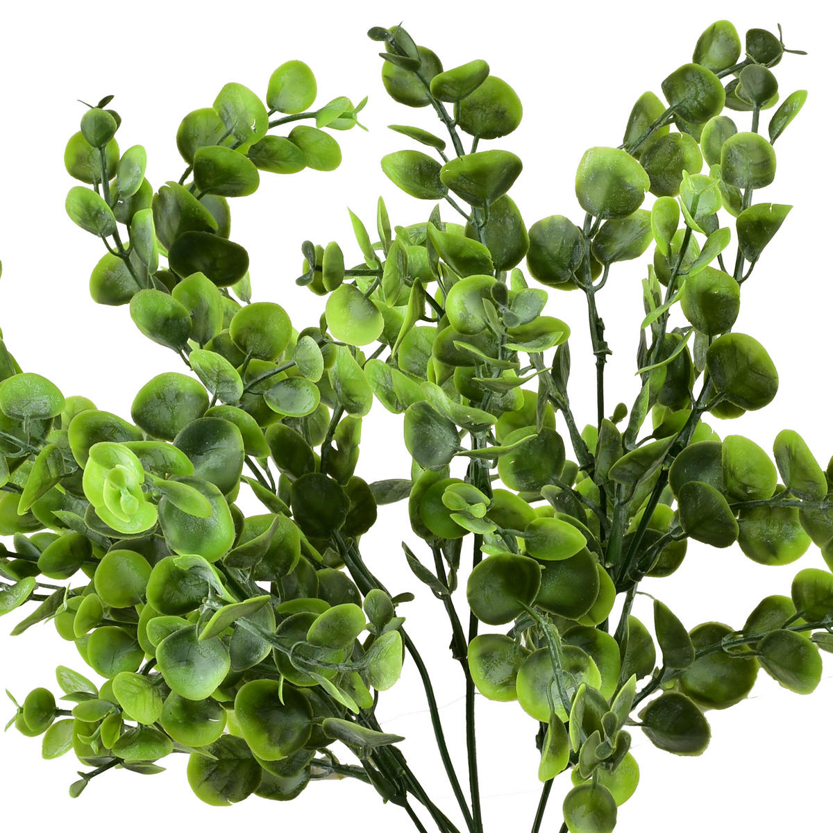 UMĚLÝ BUKET BUXUSU, 37 cm - zelená barva, plast (37cm) - Mondex