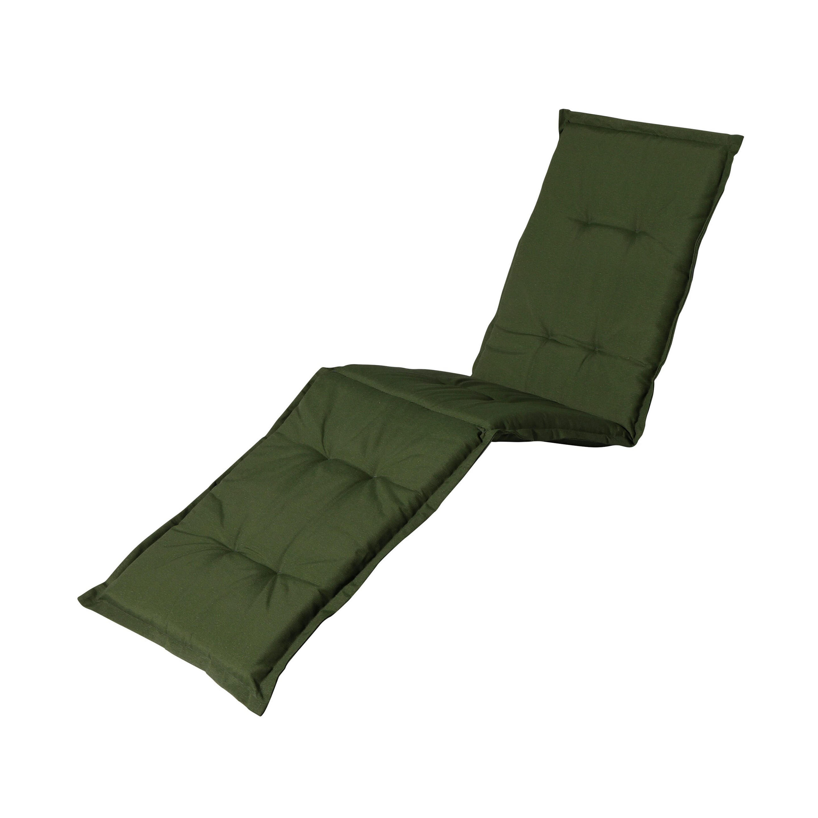 LIEGENAUFLAGE Panama 200/65 cm - Waldgrün, Textil (60/7/200cm) - Madison