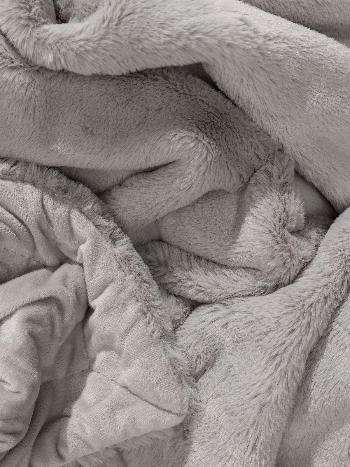 KUSCHELDECKE Dave Grau 150x200 cm - Grau, Textil (150/200cm) - benuta Nest