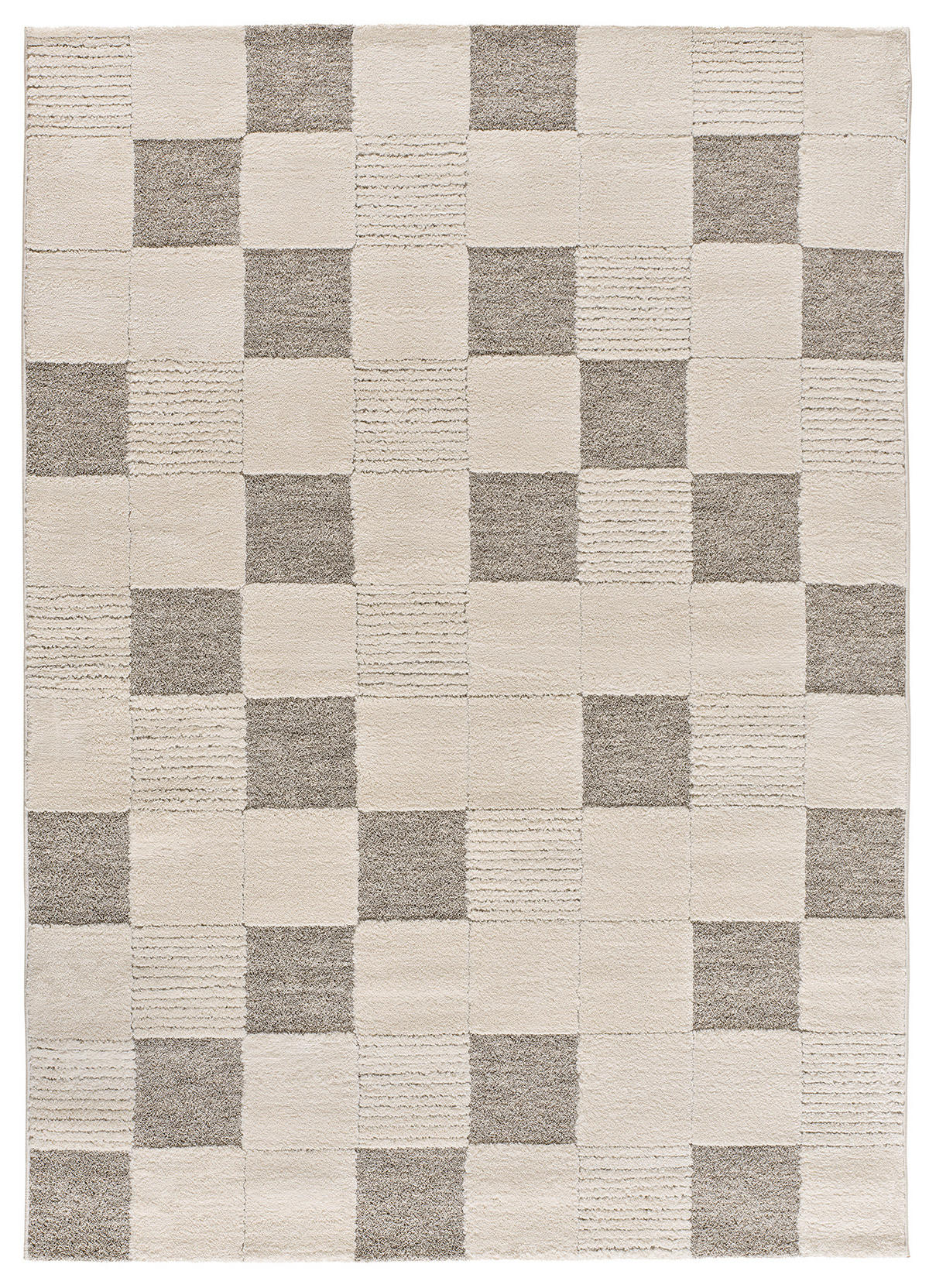 WEBTEPPICH Creme Verona 120/170 cm - Creme, Naturmaterialien/Textil (120/170cm) - Atticgo
