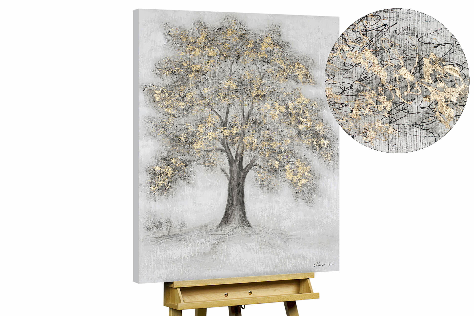 KUNSTLOFT OLEJOMALBA 75/100 cm, Zvířata