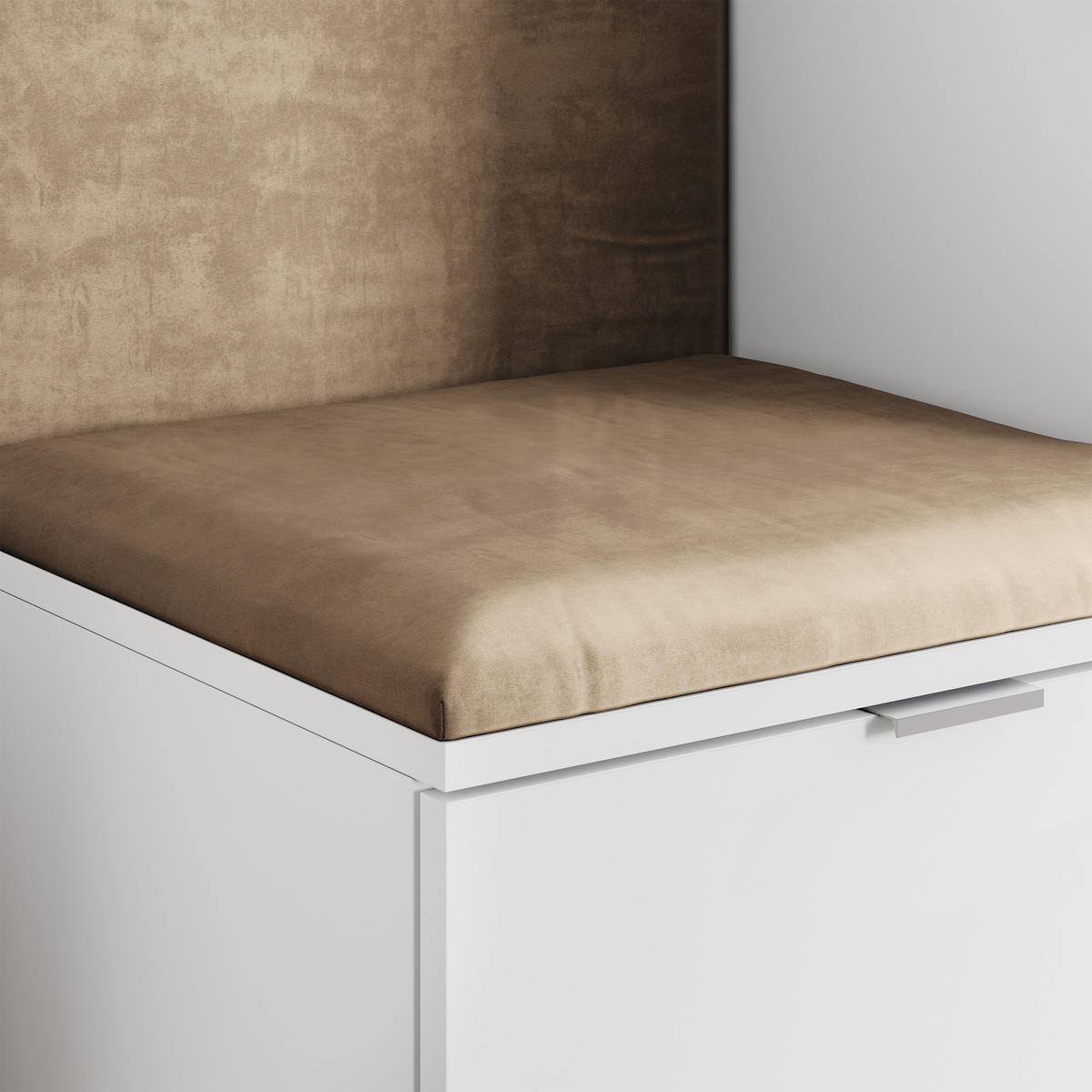 GARDEROBENSCHRANK VIRA 95/181/51 cm Modern Garderobe-Set Eiche Wotan - Beige/Eiche Wotan, Holzwerkstoff (95/181/51cm) - MASSENO