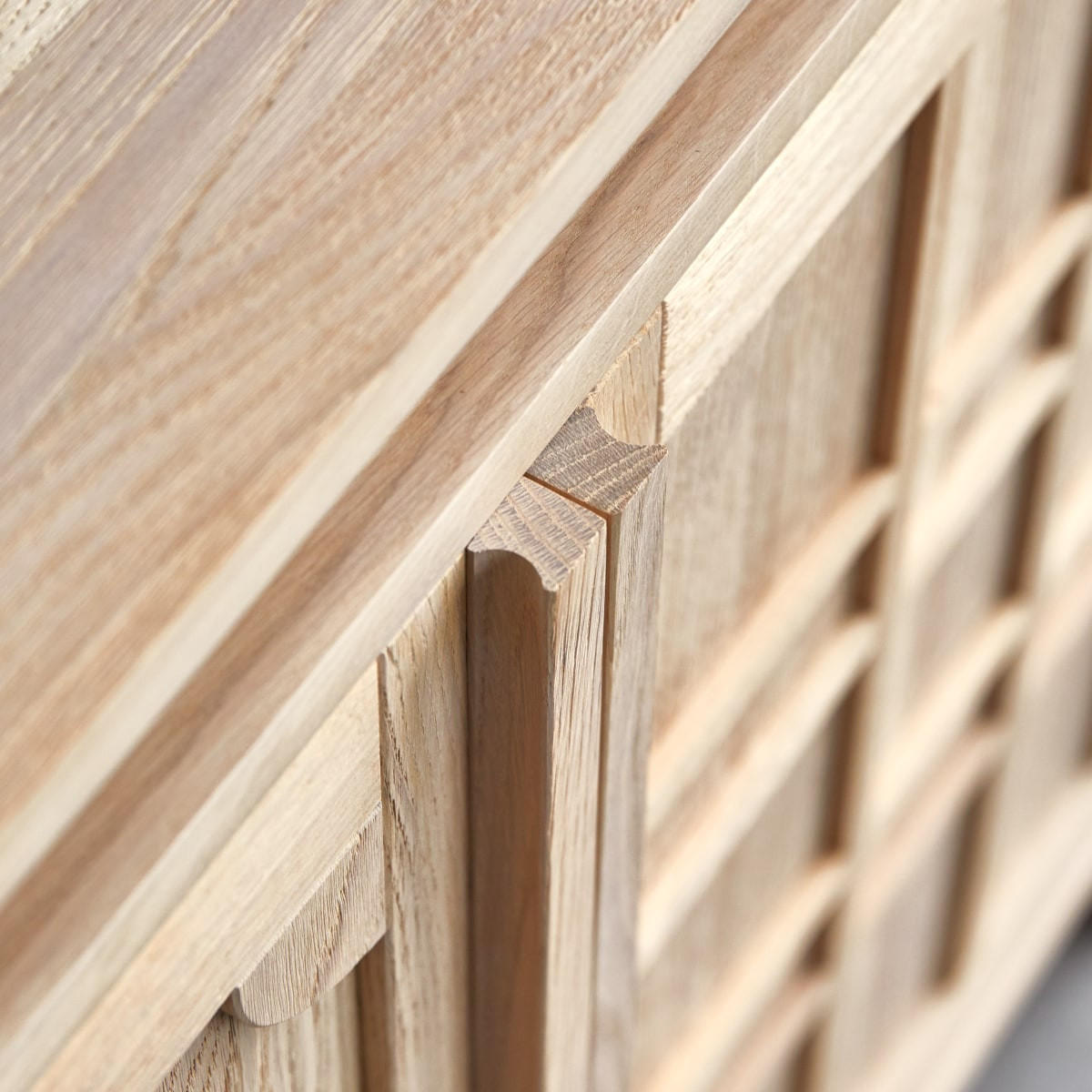 ANRICHTE Bodi Natur aus Eiche - Naturfarben, Holz (120/95/50cm) - Tikamoon