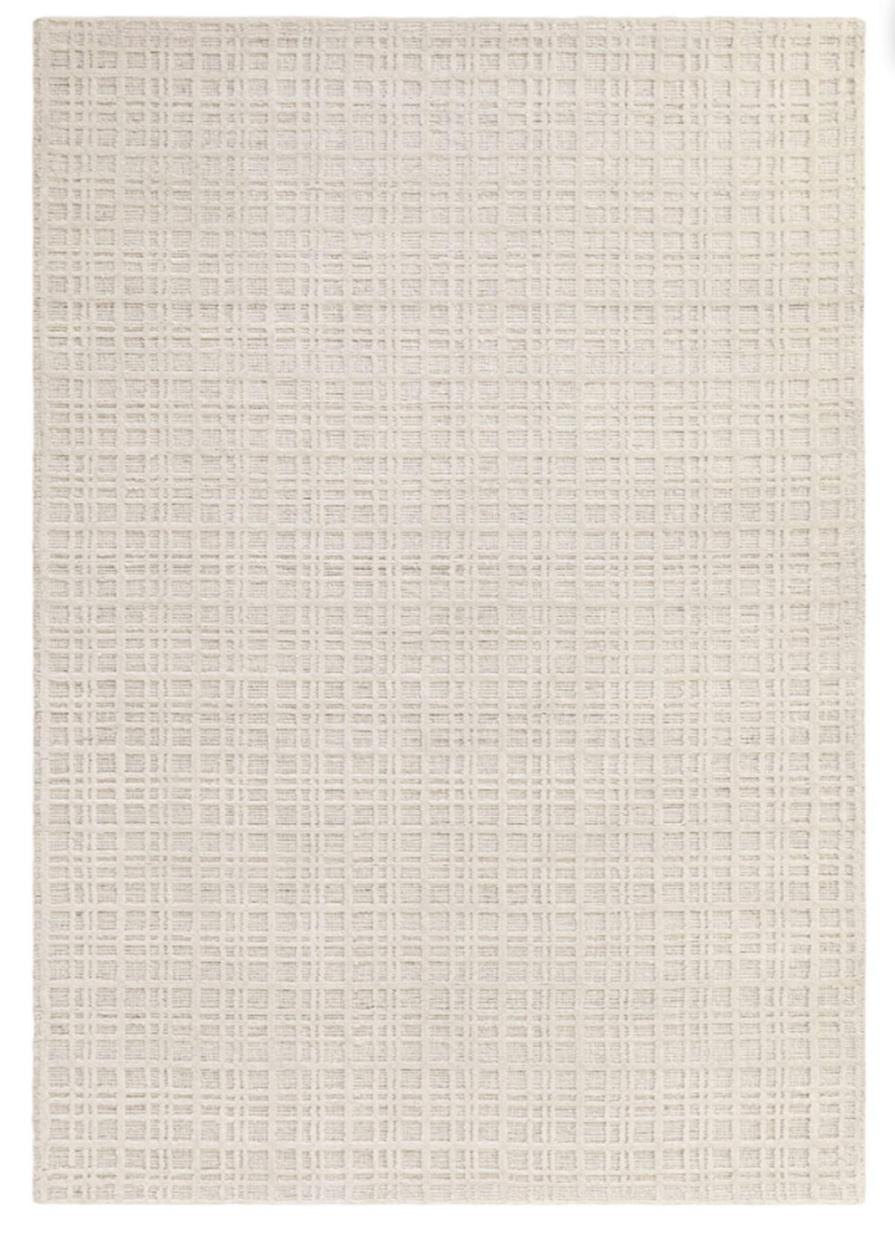 TEPPICH handgewebt Naturfaser HATCHY Weiß 120 x 170 cm - Weiß, Naturmaterialien (120/170cm) - Novatrend