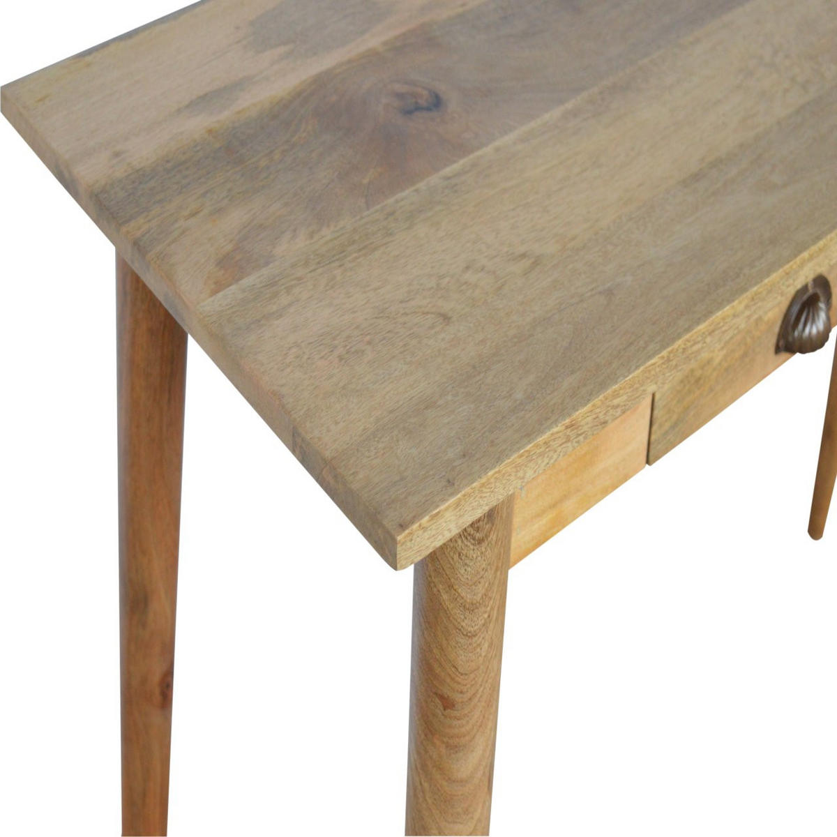 SCHREIBTISCH Akins - Messingfarben/Braun, Holz/Metall (46/120/80cm) - Artisan Furniture