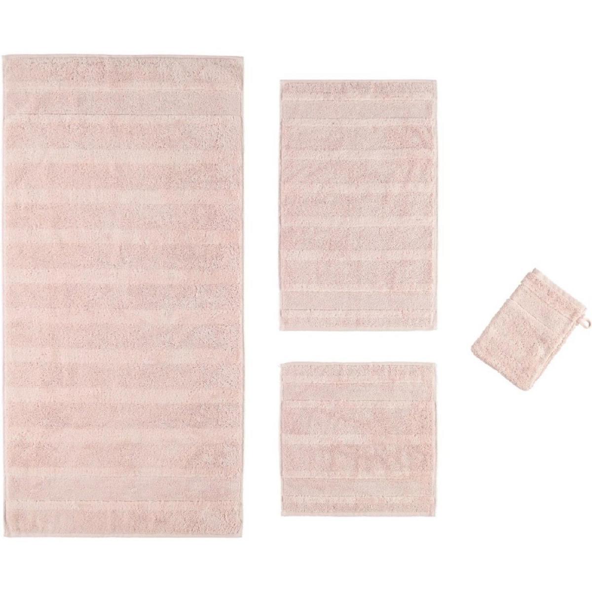 HANDTÜCHER NOBLESSE2 UNI 1002 SEEGRÜN - 455 - Grün, Textil (30/30cm) - Cawoe