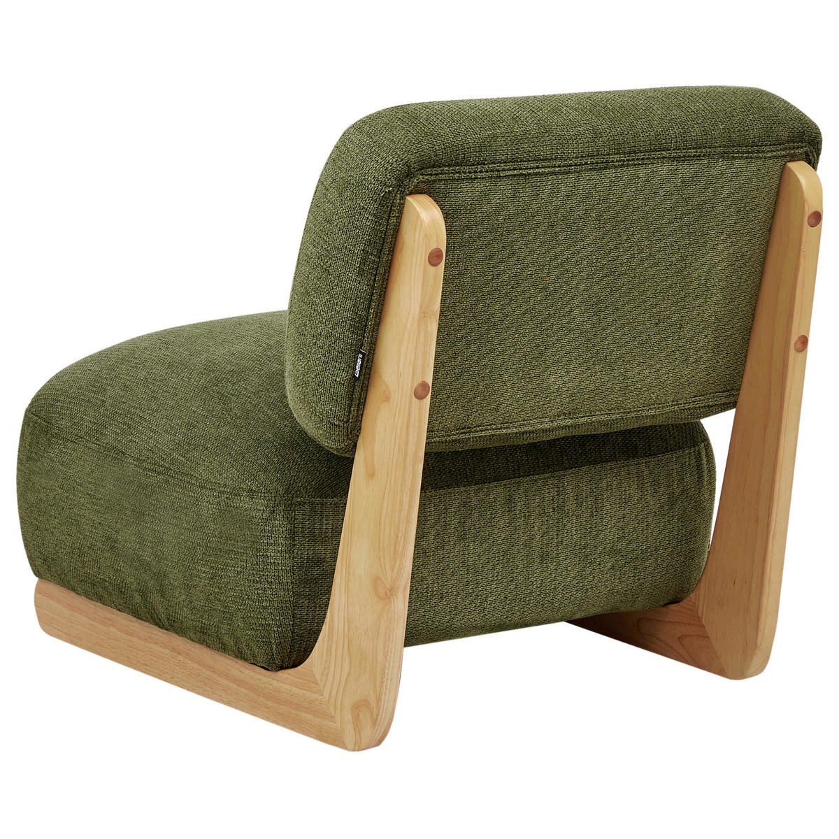 SESSEL Stoff Grün Kokkola - Grün, Textil (66/71/79cm) - Beliani