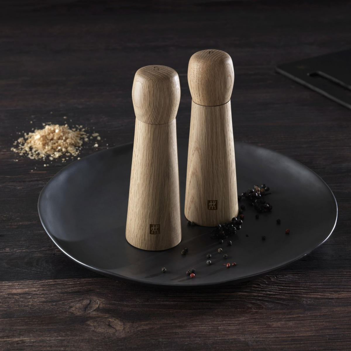 SPICES Salzmühle aus Holz, 19 cm - Beige, Holz (6/19/6cm) - Zwilling