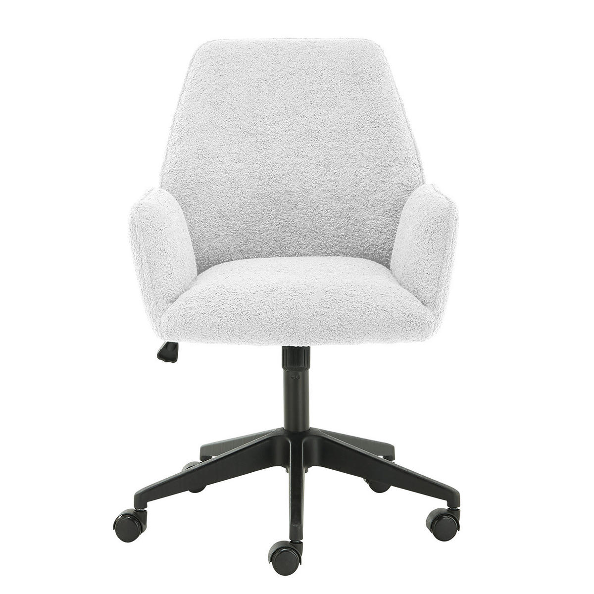 BÜROSTUHL - Weiß, Kunststoff/Textil (59/88/65cm) - home24