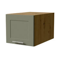 KÜCHENAUFSATZSCHRANK Oslo W6B/40 Eiche Artisan / Reed Green Matt 40 / 59 / 36cm - Eiche Artisan/Grün, Holz/Holzwerkstoff (40/36/59cm) - Feldmann-Wohnen
