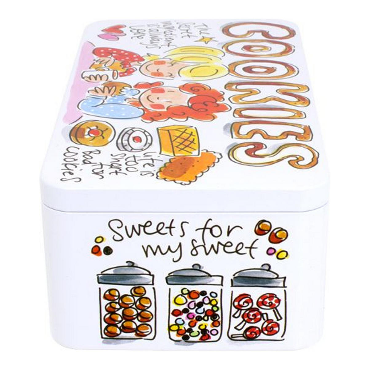 DOSE Kekse in Bunt - 20cm - Multicolor, Metall (10.4/7/19.5cm) - Blond Amsterdam
