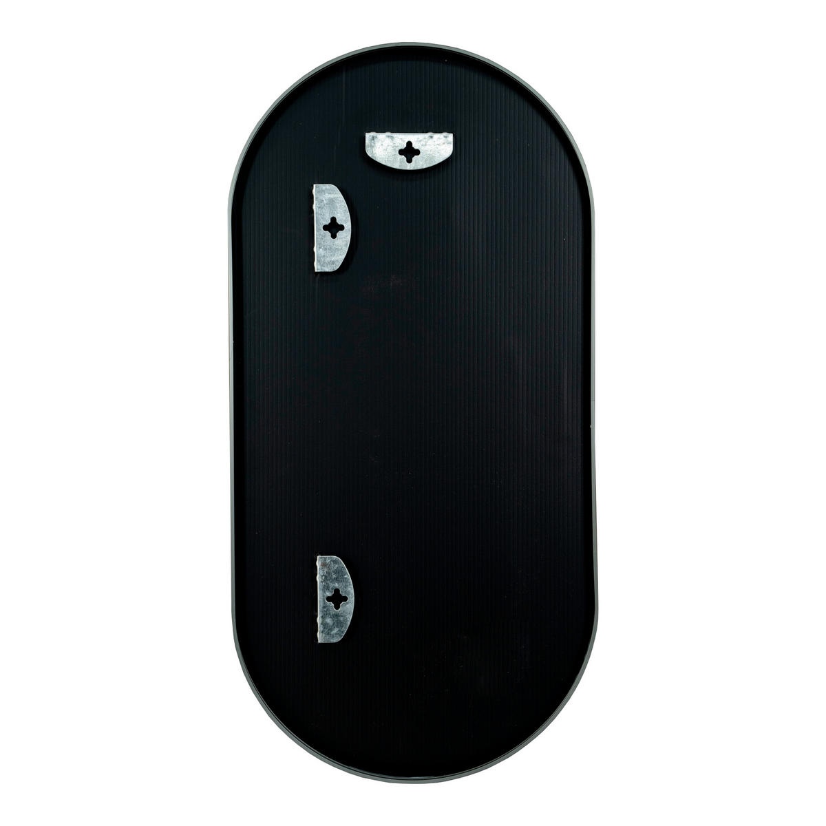 WANDSPIEGEL Picciano - Graphitfarben, Glas/Metall (40/2.8/80cm) - [en.casa]