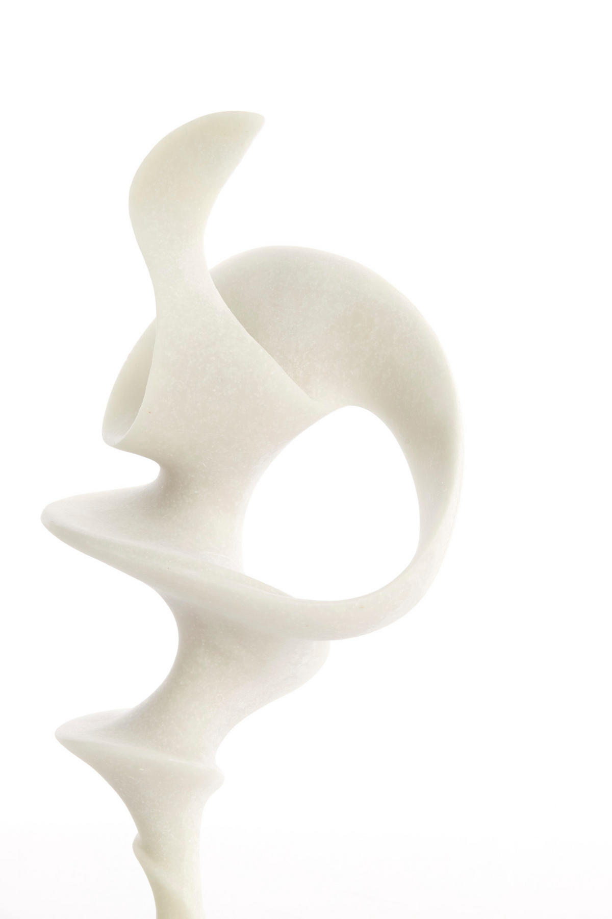 ORNAMENT Toruv Weiß 22/16/51,5 cm - Weiß, Kunststoff (16/51.5/22cm) - Light & Living