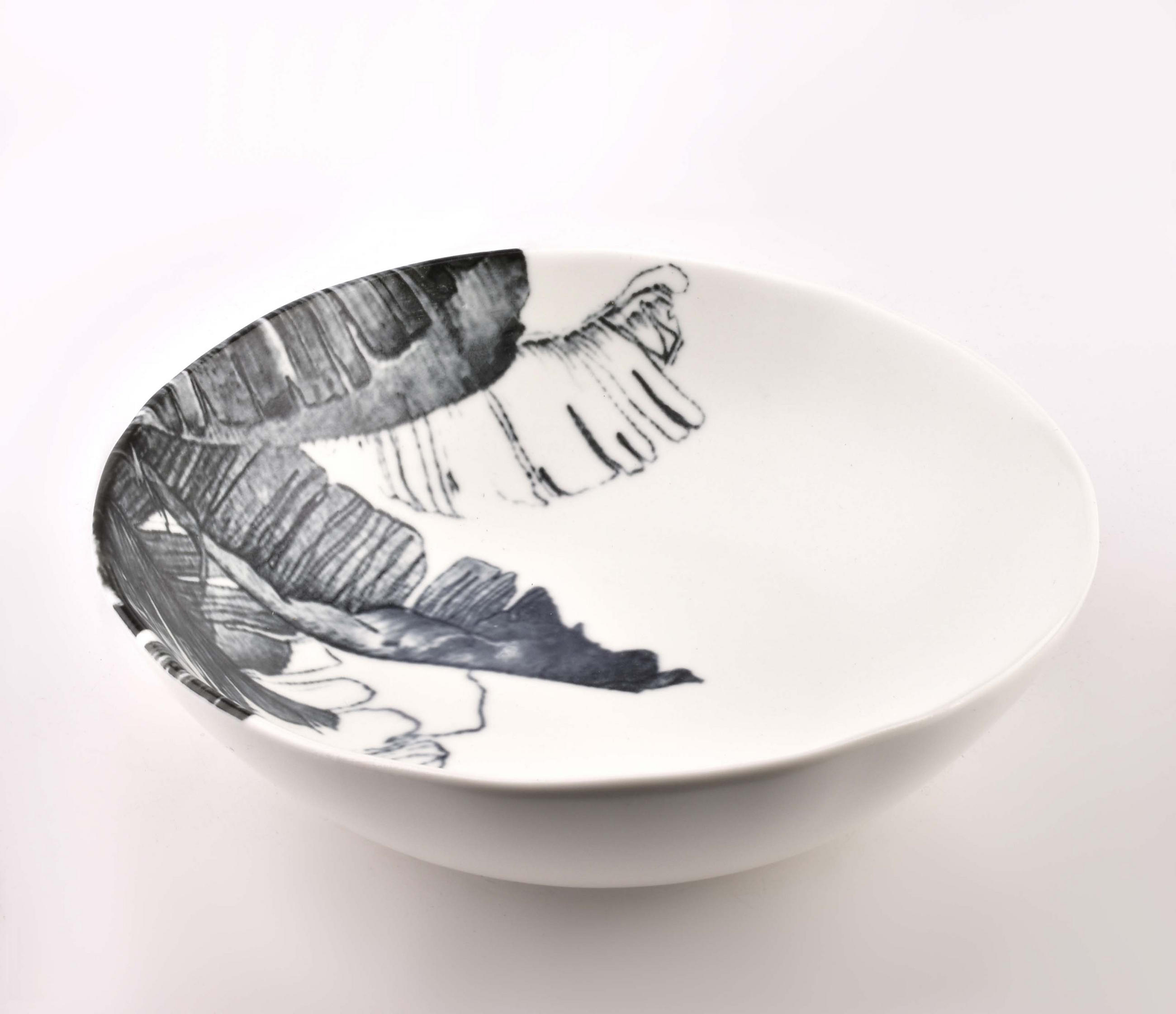 SCHALE Tropical Weiß 17.5/17.5/1.5 cm Keramik - Weiß, Keramik (17.5cm) - Mondex
