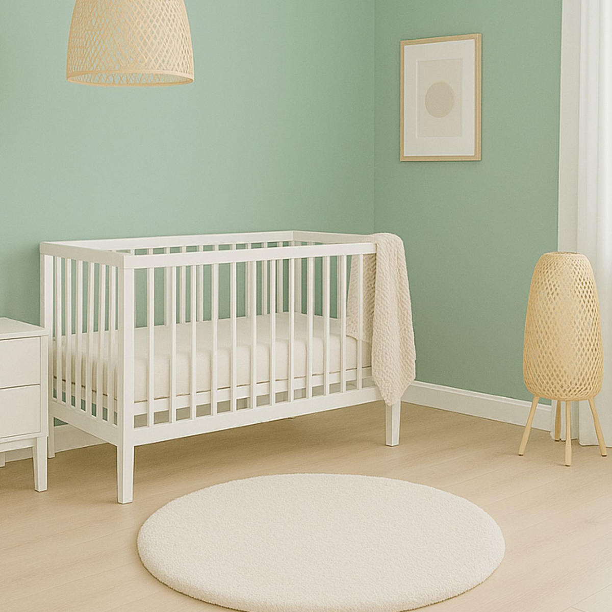 KRABBELDECKE Kinderteppich Teddy 2 in 1 - Naturfarben, Textil (100/100cm) - nordic coast company