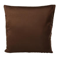 KISSENBEZUG Wildseide Optik 40x40 cm Dunkelbraun - Dunkelbraun, Textil (40/40cm) - TiborTex