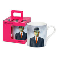 KAFFEEBECHER Le fils de l homme - Rene Magritte, in Geschenkbox - Naturfarben, Keramik (0.4L) - Könitz