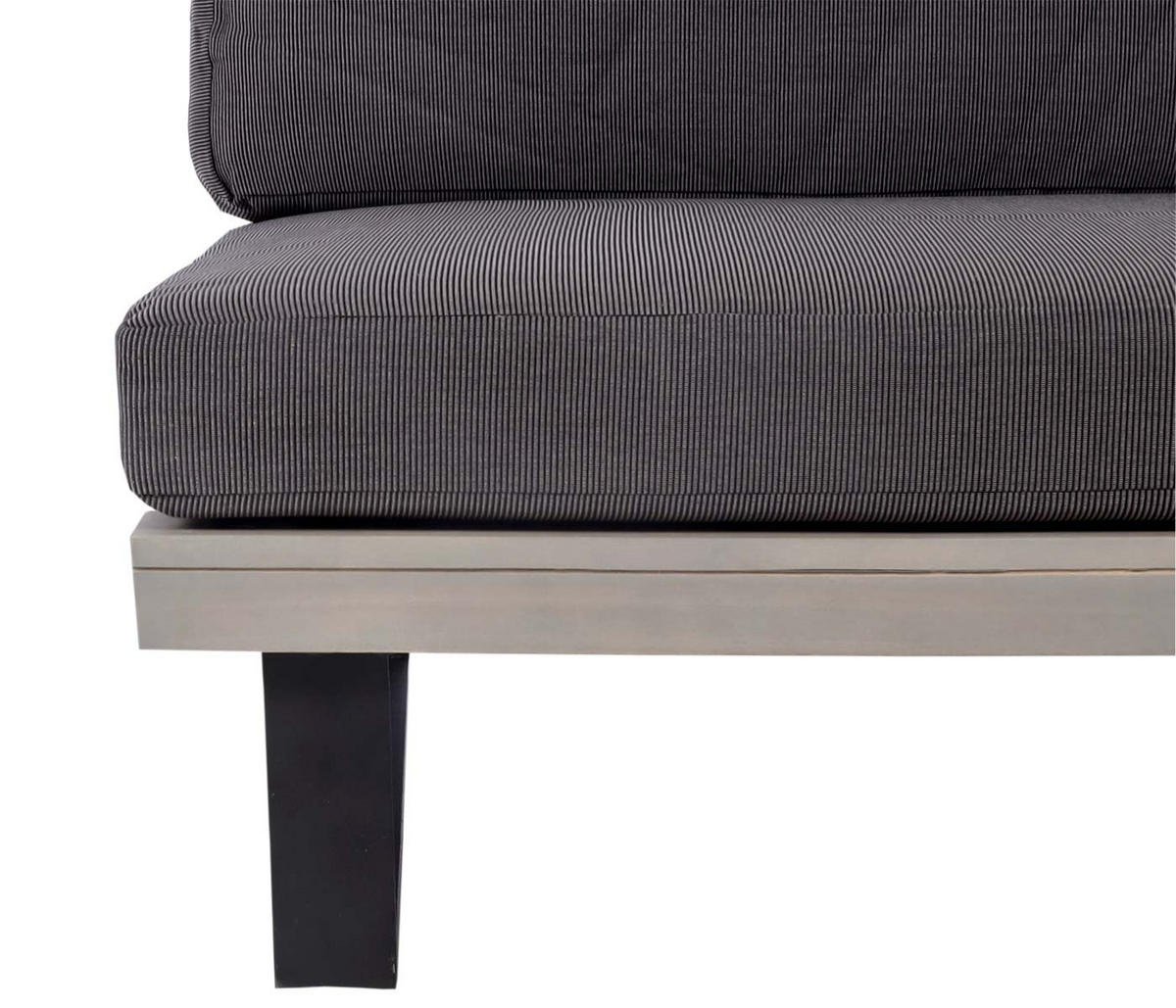 LOUNGE-SESSEL Schwarz, Grau, Anthrazit - Anthrazit/Schwarz, Holz (82/75/82cm) - MCW