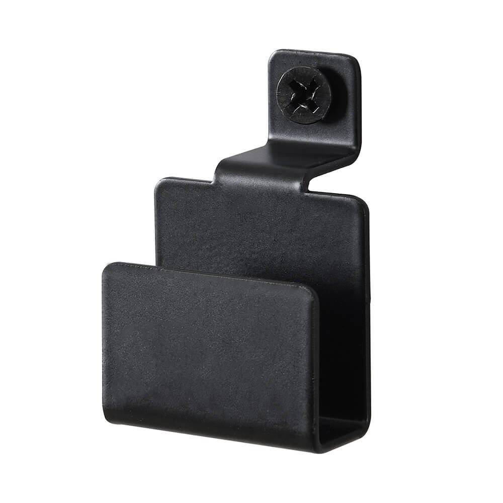 GARDEROBENHAKEN SCAF - Menge: 2 - Schwarz, Metall (3/2.6/3cm) - Home Deluxe