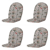 GARTENSTUHLKISSEN Julliete - Mehrfarbig - 105/55/5 cm - 4er-Set - Multicolor, Textil (55/5/105cm) - Madison