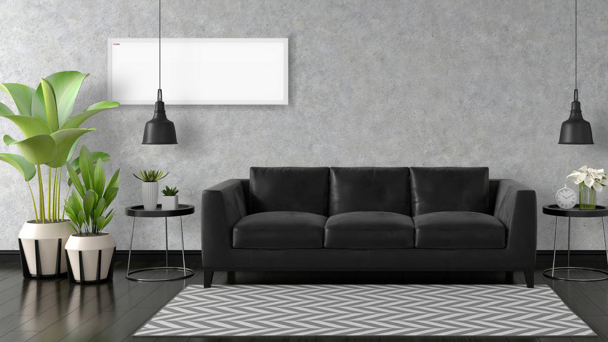 MAGNETISCHES Whiteboard mit weißen Holzrahmen 30x70cm - Weiß, Metall (30/70/1.5cm) - ALLboards