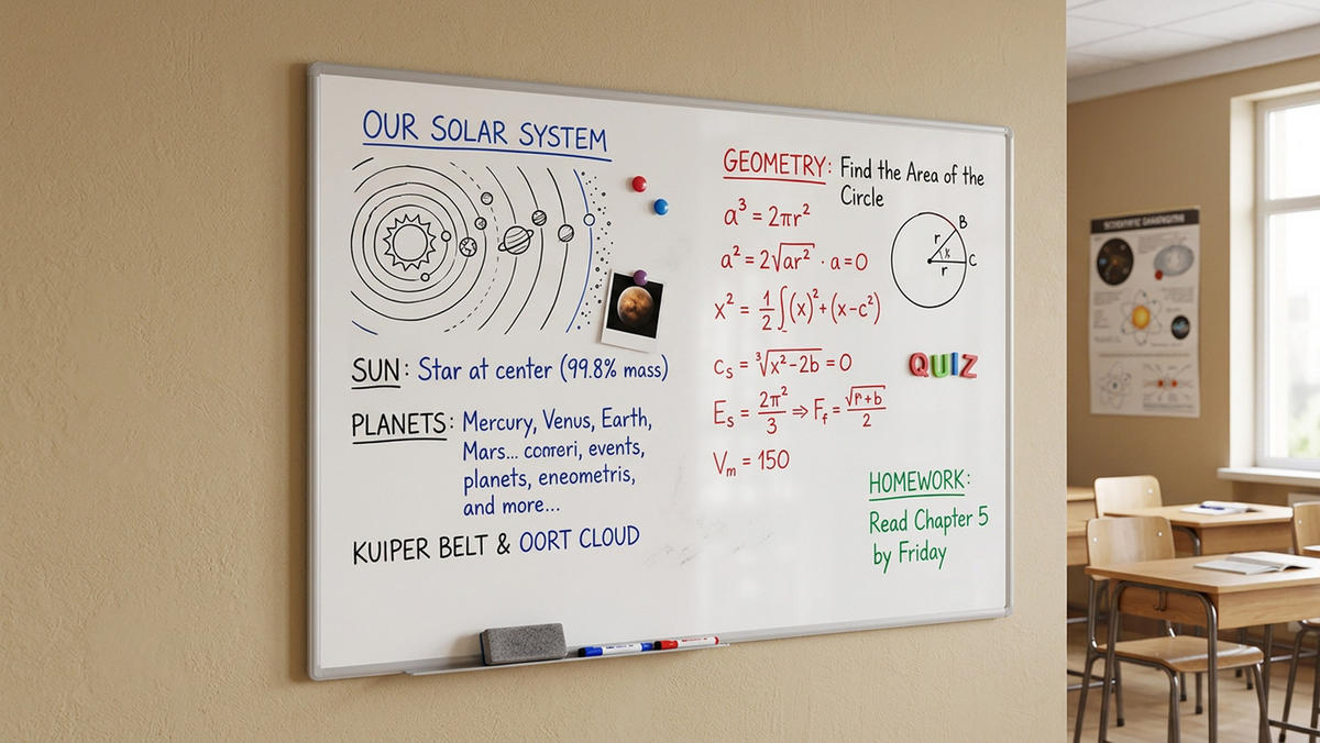 MAGNETISCHES Whiteboard - PREMIUM EXPO Alurahmen 150x100cm - Weiß, Metall (150/100/1.6cm) - ALLboards