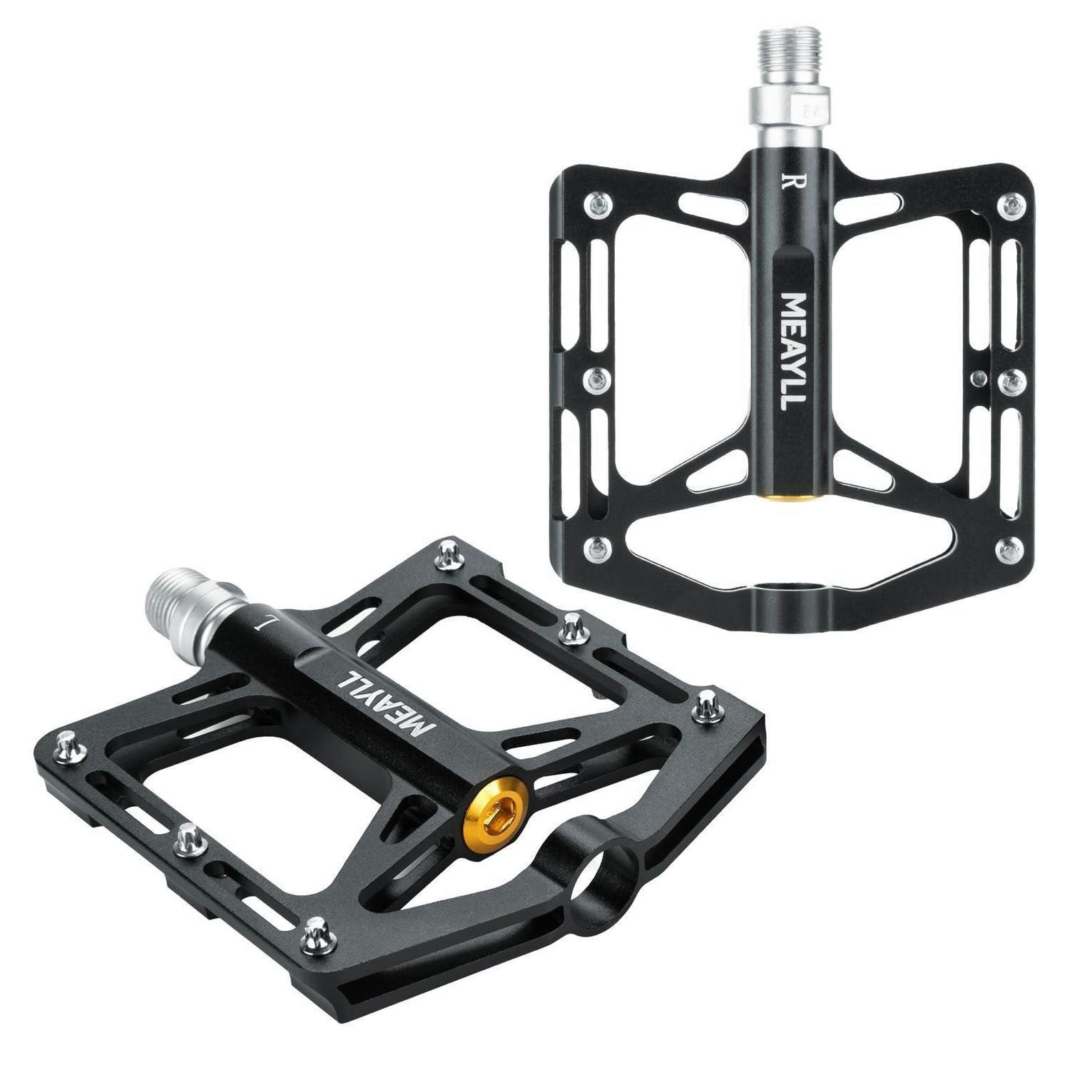 FAHRRADPEDALE Aluminium MTB Schwarz 3 Lager - Schwarz, Metall (12.5/1.5/12.5cm)