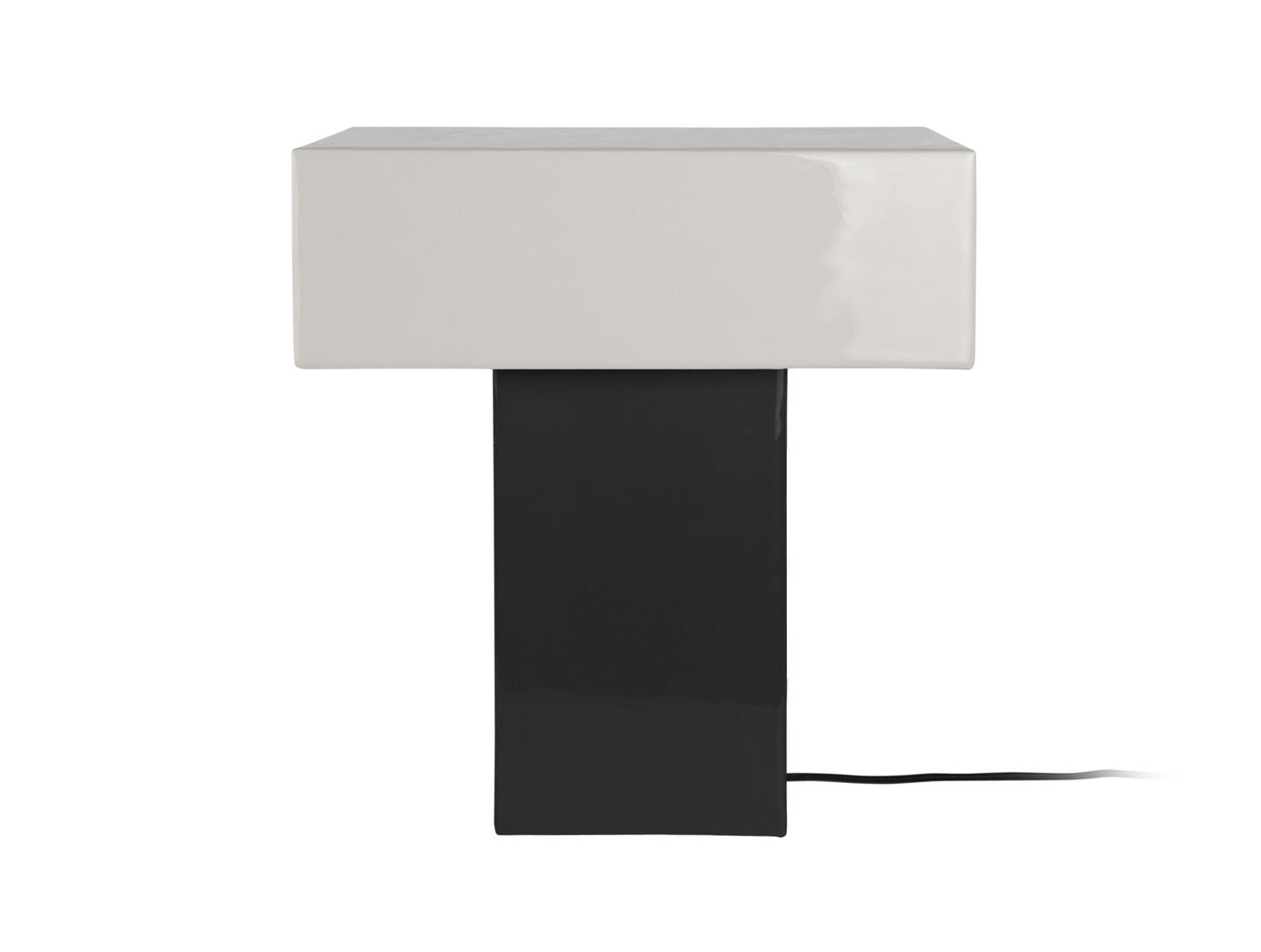 Leitmotiv Tischlampe Schwarz 15x35x32 cm