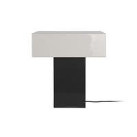 TISCHLAMPE Grato Recto Schwarz 32/15/35 cm - Schwarz, Metall (32/15/35cm) - Leitmotiv