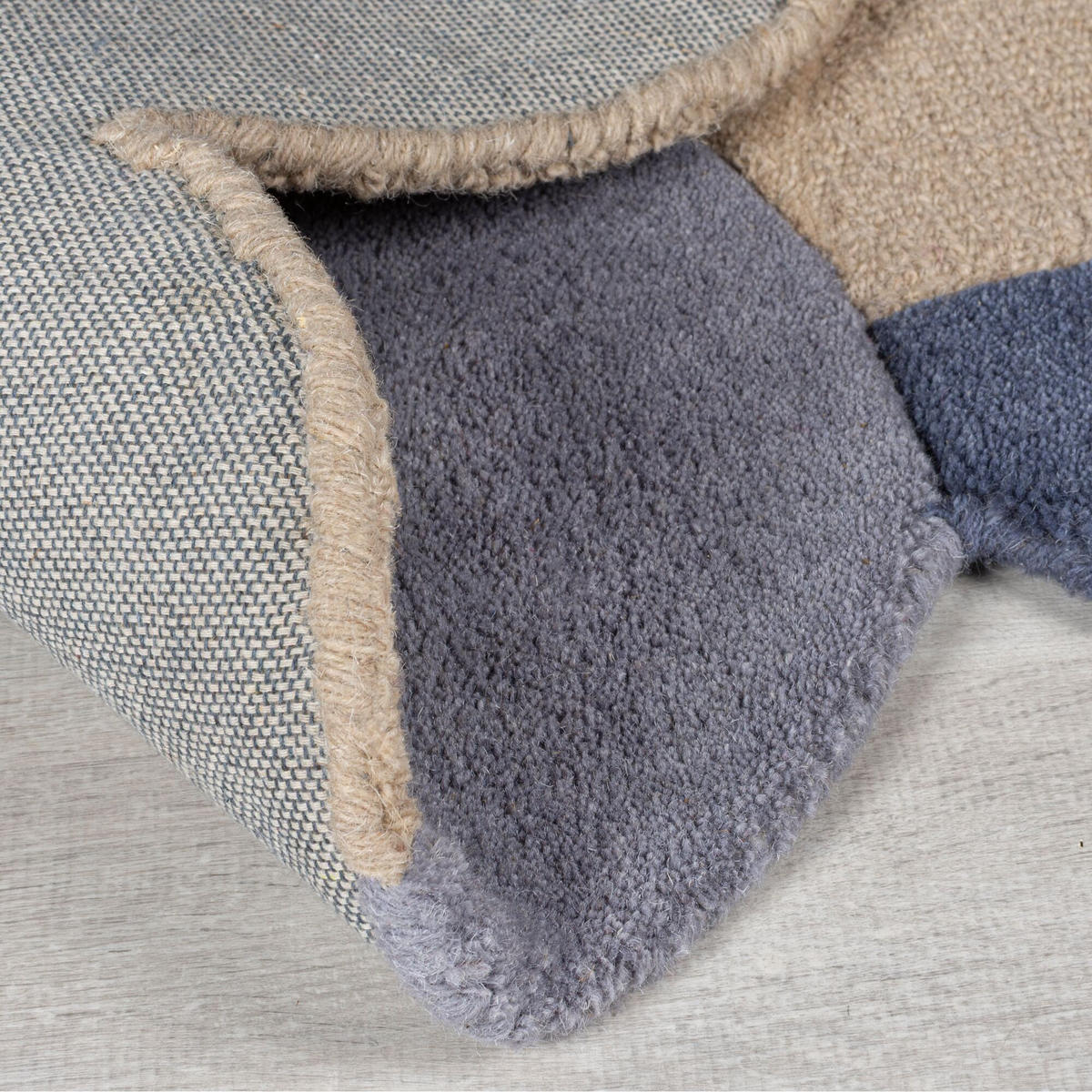 TEPPICH aus Wolle HALLEIN in Rost, geometrisch, 200 x 290 cm - Multicolor, Textil (200/290cm) - KADIMA DESIGN