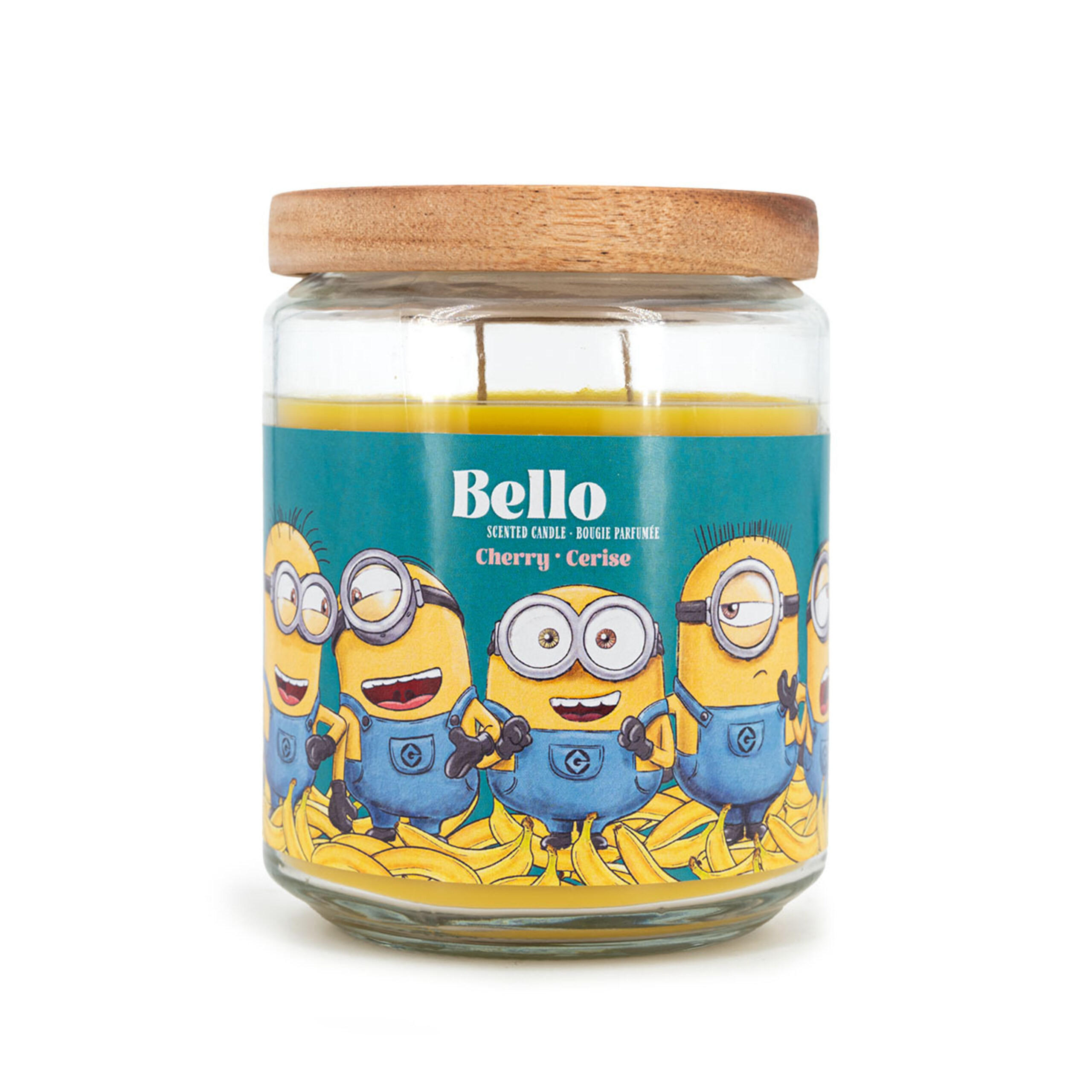 DUFTKERZE Minions - Multicolor, Naturmaterialien/Glas (12.5cm)