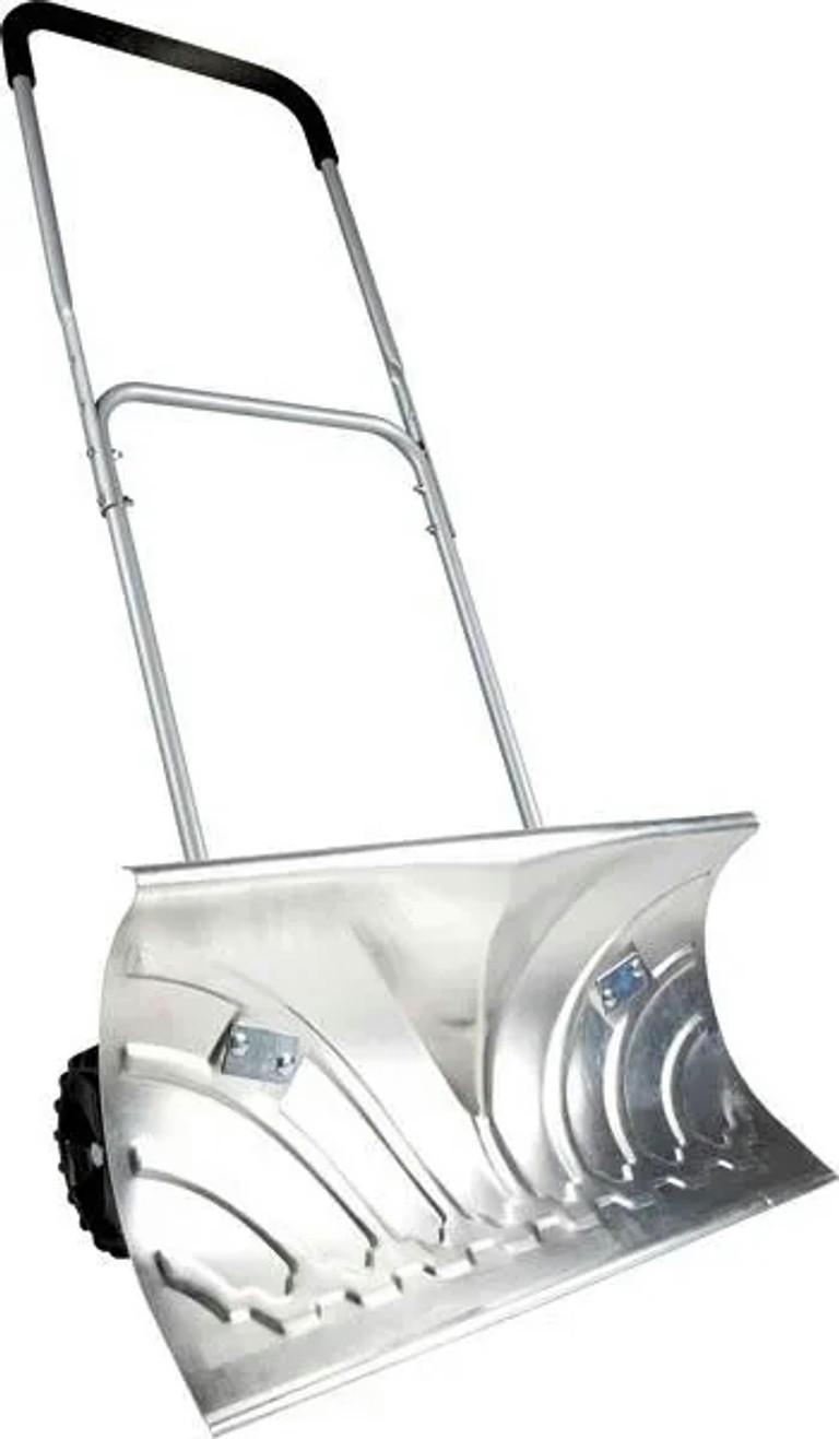 SCHNEESCHIEBER Roll, Aluminium, 660 mm Arbeitsbreite - Silberfarben, Metall (66/32/140cm) - Westfalia